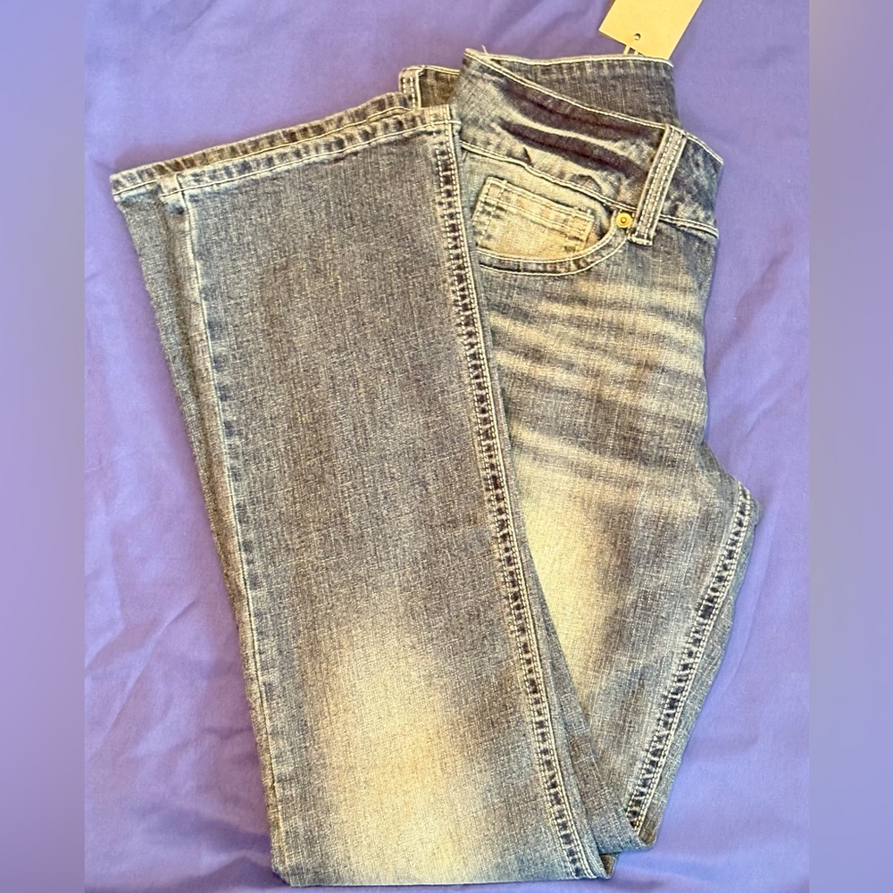 Flamingos women's size small jeans NWT